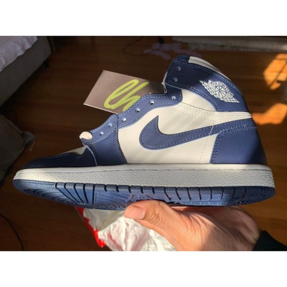 Sz 7.5 Air Jordan 1 Retro High '85 Georgetown - Picture 9 of 12